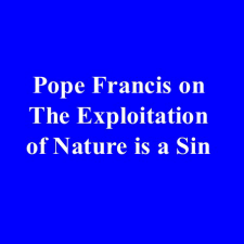 Pope Francis on Exploitation1